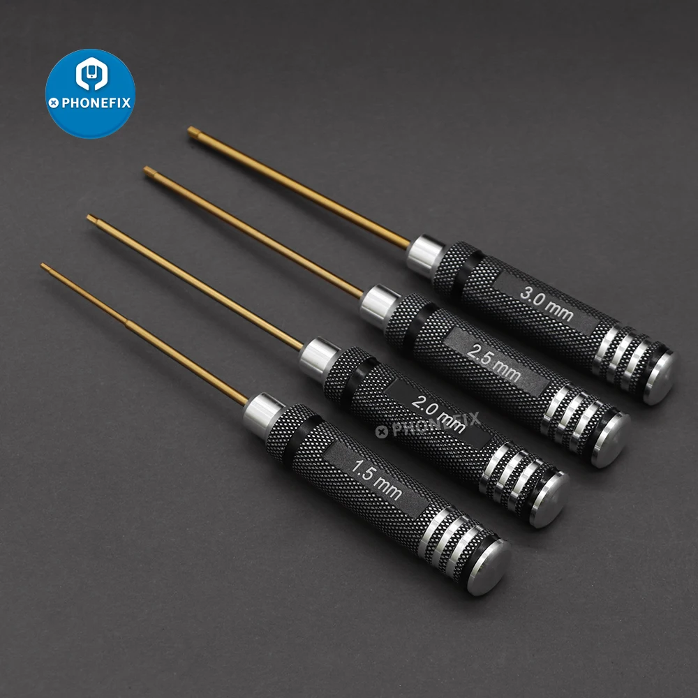 Rc Helicopter Tool Kit - 4 Pcs Universal Hex Screw Driver