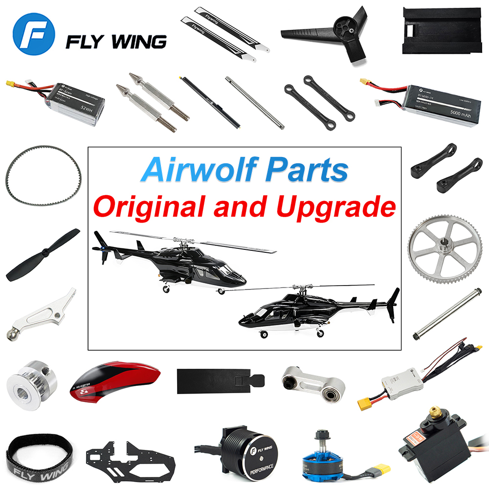 Rc Helicopter Nitro - Fly Wing Airwolf RC Helicopter Parts