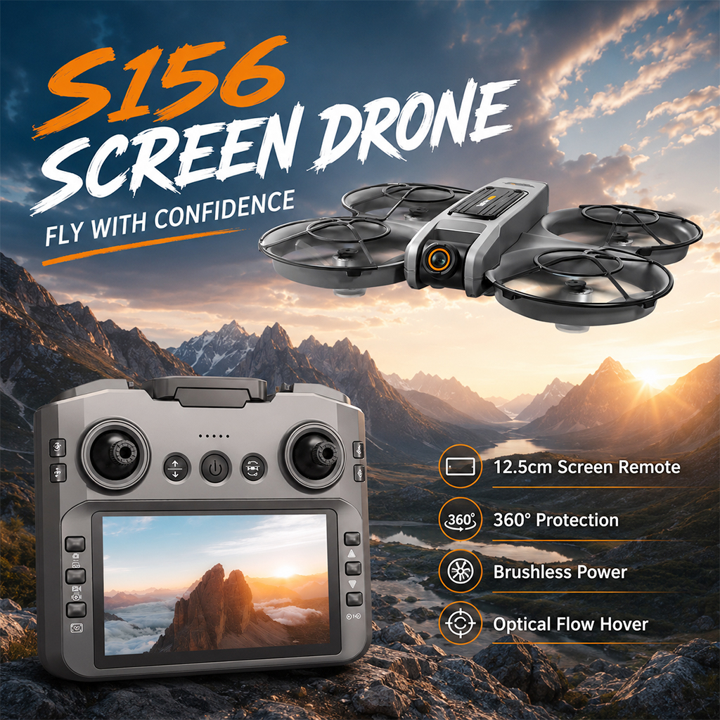 Rc Helicopter Electric - ZNLYRION S156 RC Drone 8K Dual