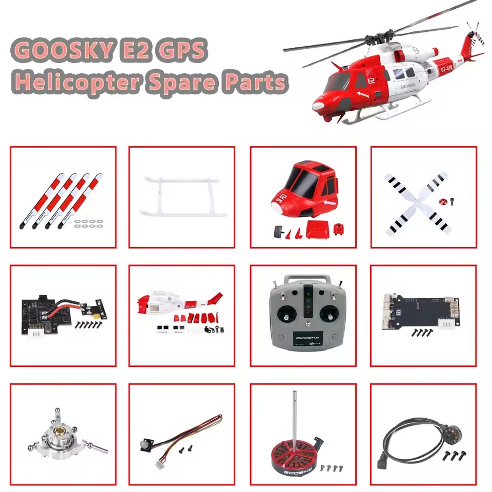 Rc Helicopter Bag - GOOSKY E2 GPS UH-1Y Helicopter Spare