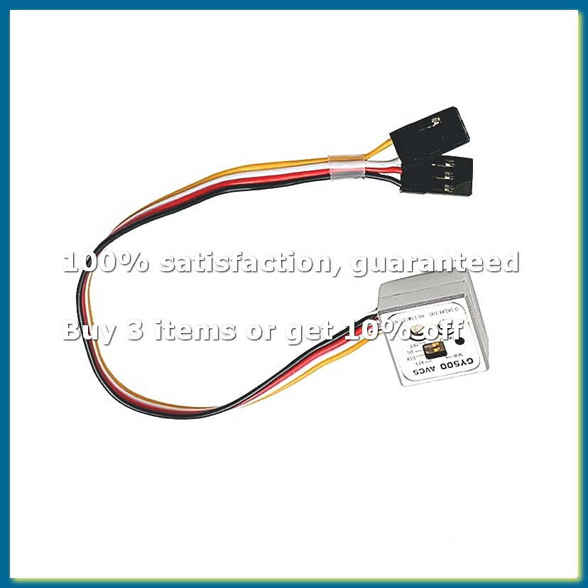Rc Helicopter Gyro - Single- Lock Head Gyroscope GY500 Heading-Lock