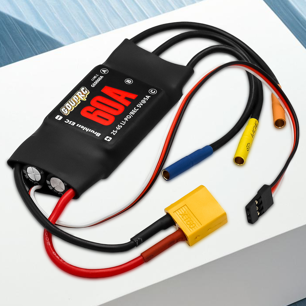 60A Electronic Speed Controlle - Rc Helicopter Electric ulasan dan harga