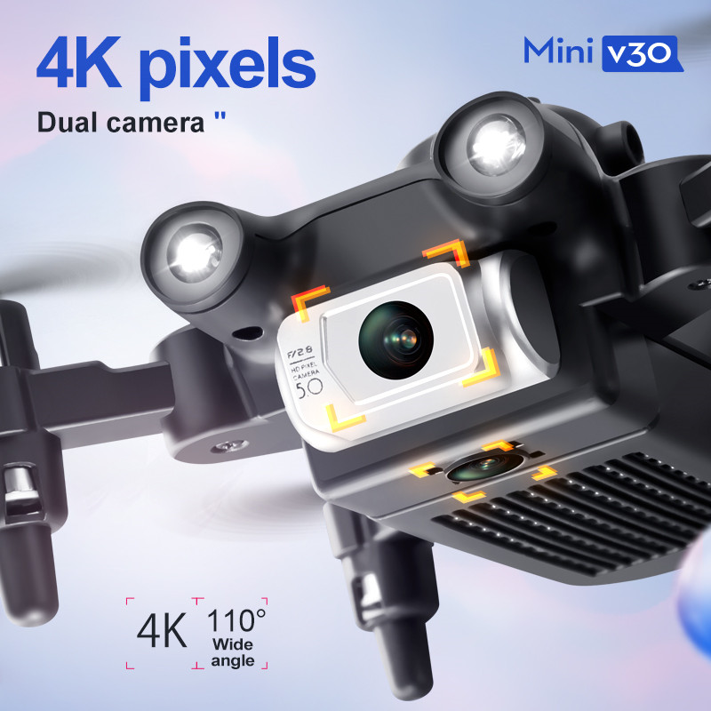 Mini V30 WiFi FPV Drone With 4 - Rc Helicopter Electric ulasan dan harga