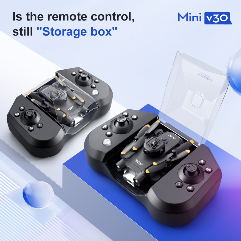 Mini V30 WiFi FPV Drone With 4 - Rc Helicopter Electric ulasan dan harga