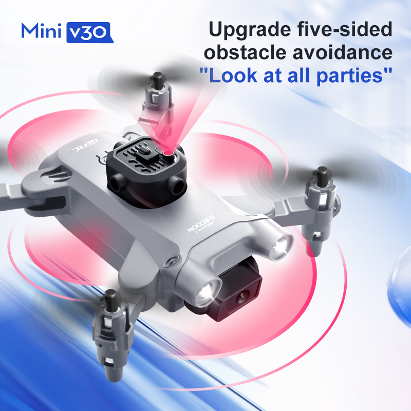 Mini V30 WiFi FPV Drone With 4 - Rc Helicopter Electric ulasan dan harga