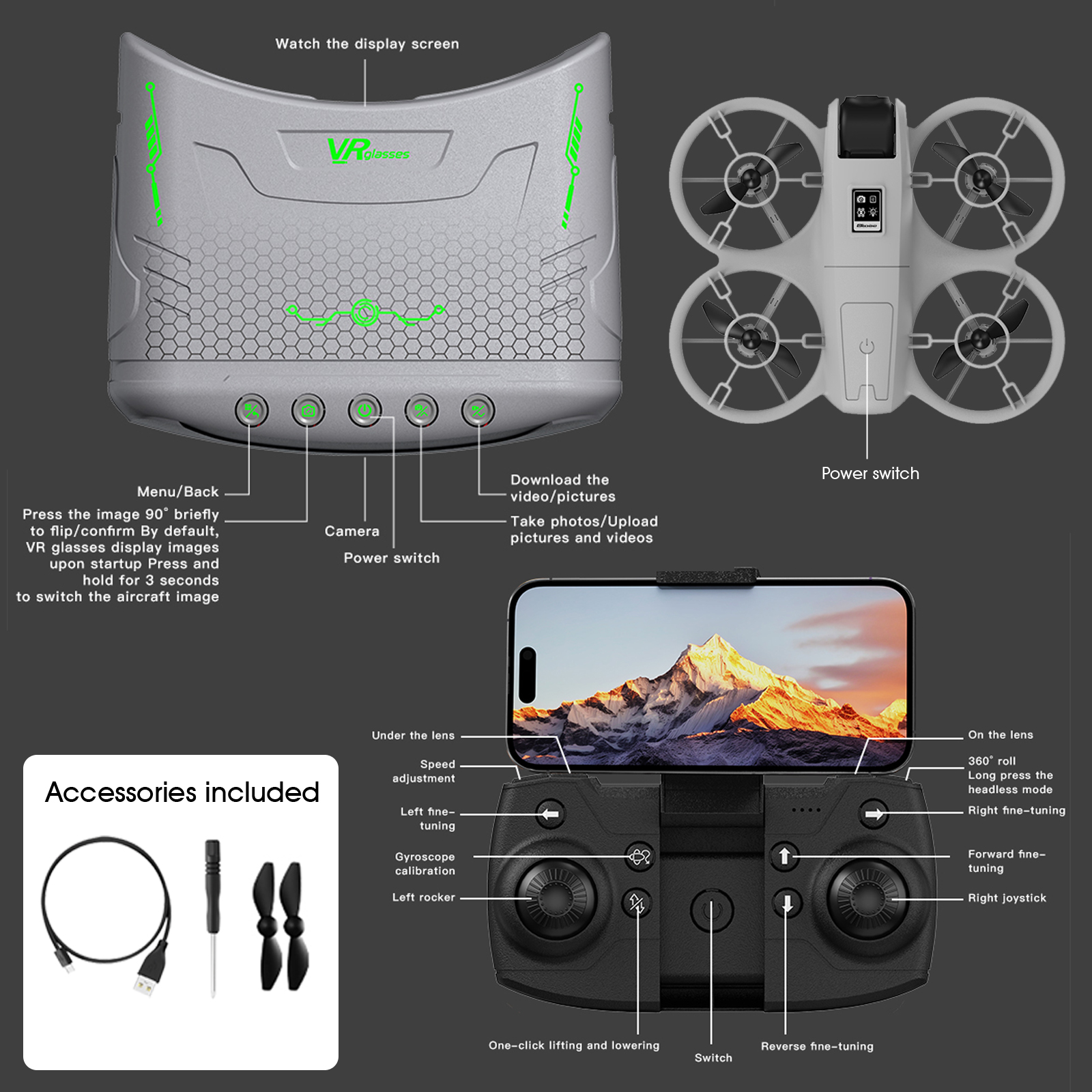 Mini Drone That Is Easy for Be - Rc Helicopter Case ulasan dan harga
