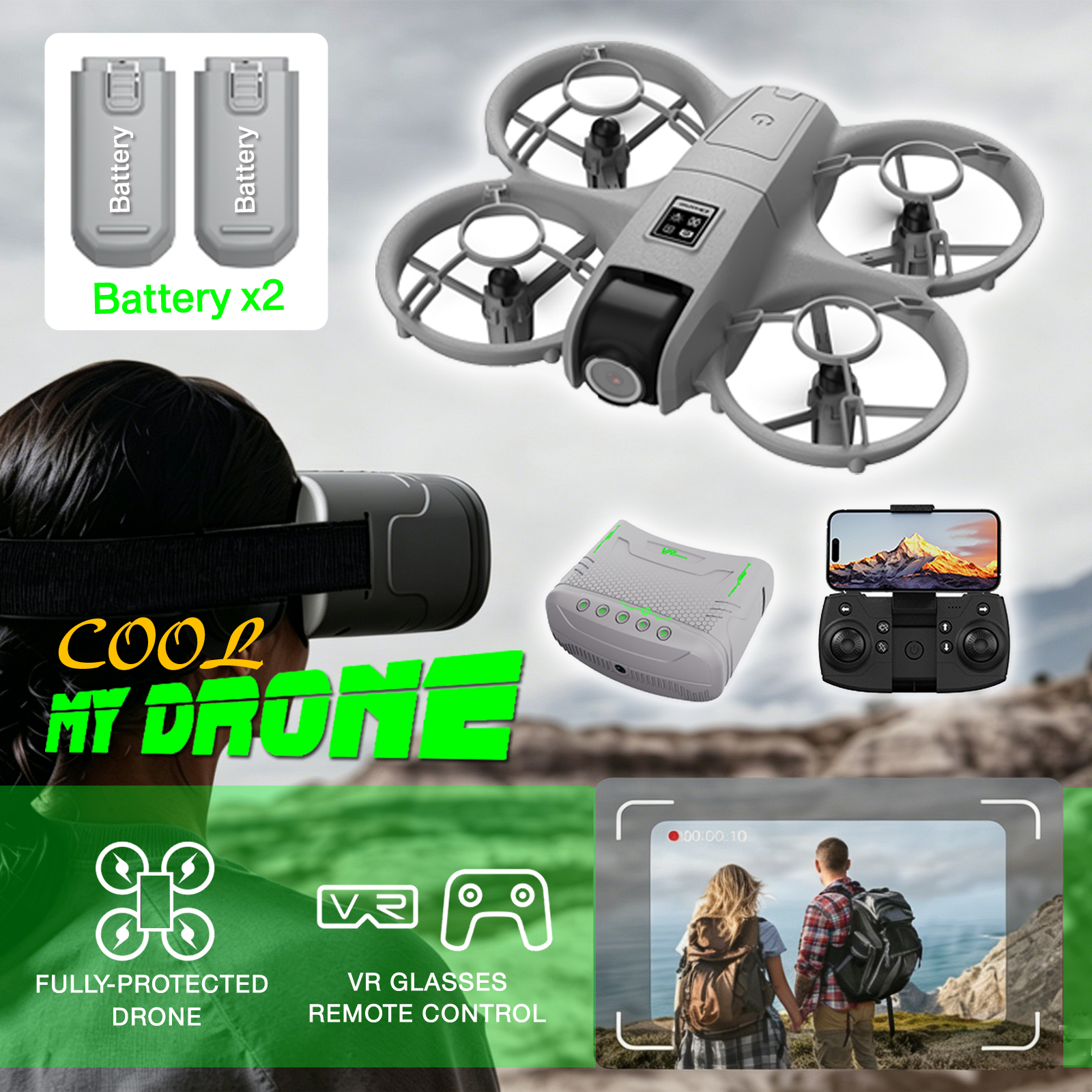 Mini Drone That Is Easy for Be - Rc Helicopter Case ulasan dan harga