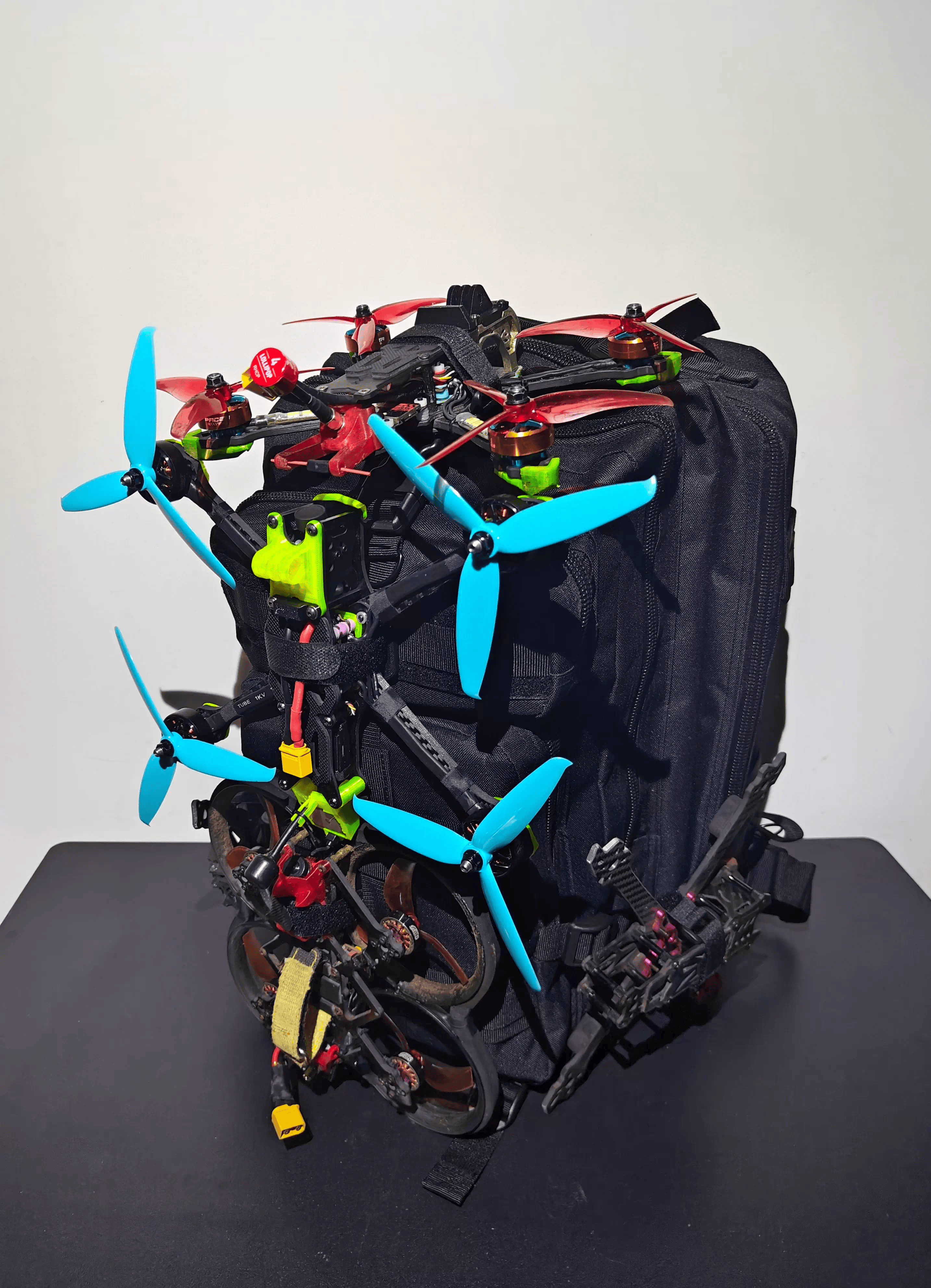 FPV Backpack Military Hang 4-5 - Rc Helicopter Bag ulasan dan harga