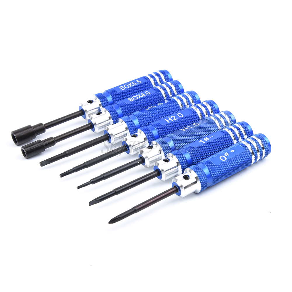 7PCS/Set 0/1/1.5/2/2.5/4/5.5mm - Rc Helicopter Tool Kit ulasan dan harga