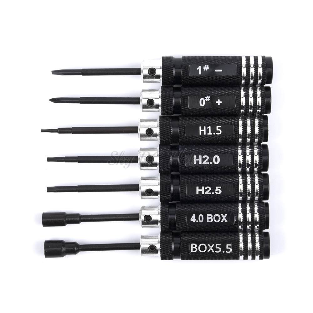 7PCS/Set 0/1/1.5/2/2.5/4/5.5mm - Rc Helicopter Tool Kit ulasan dan harga