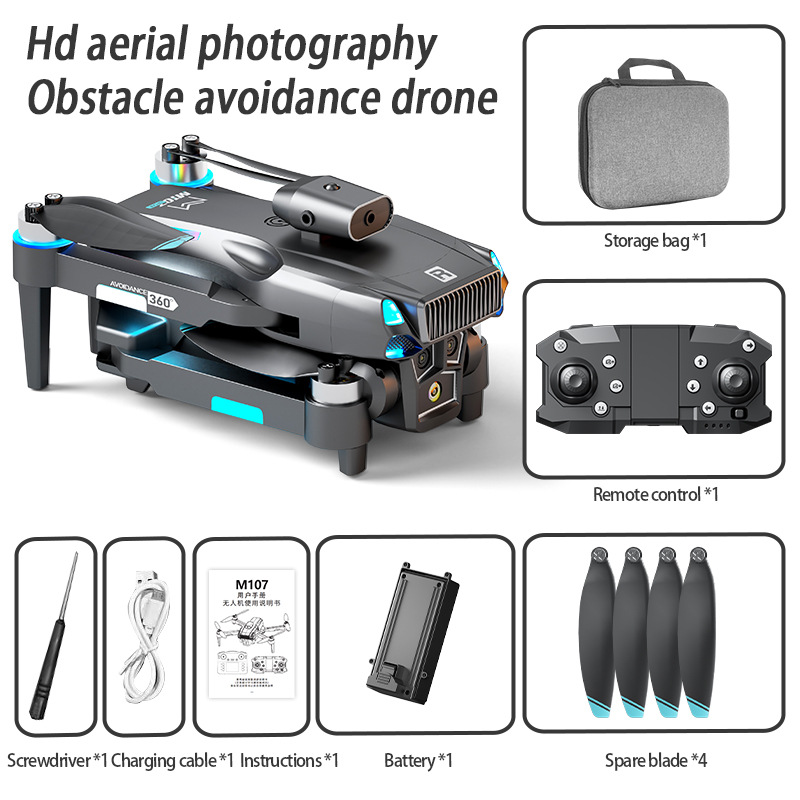 M107 Foldable RC Drone - Dual  - Rc Helicopter Charger ulasan dan harga