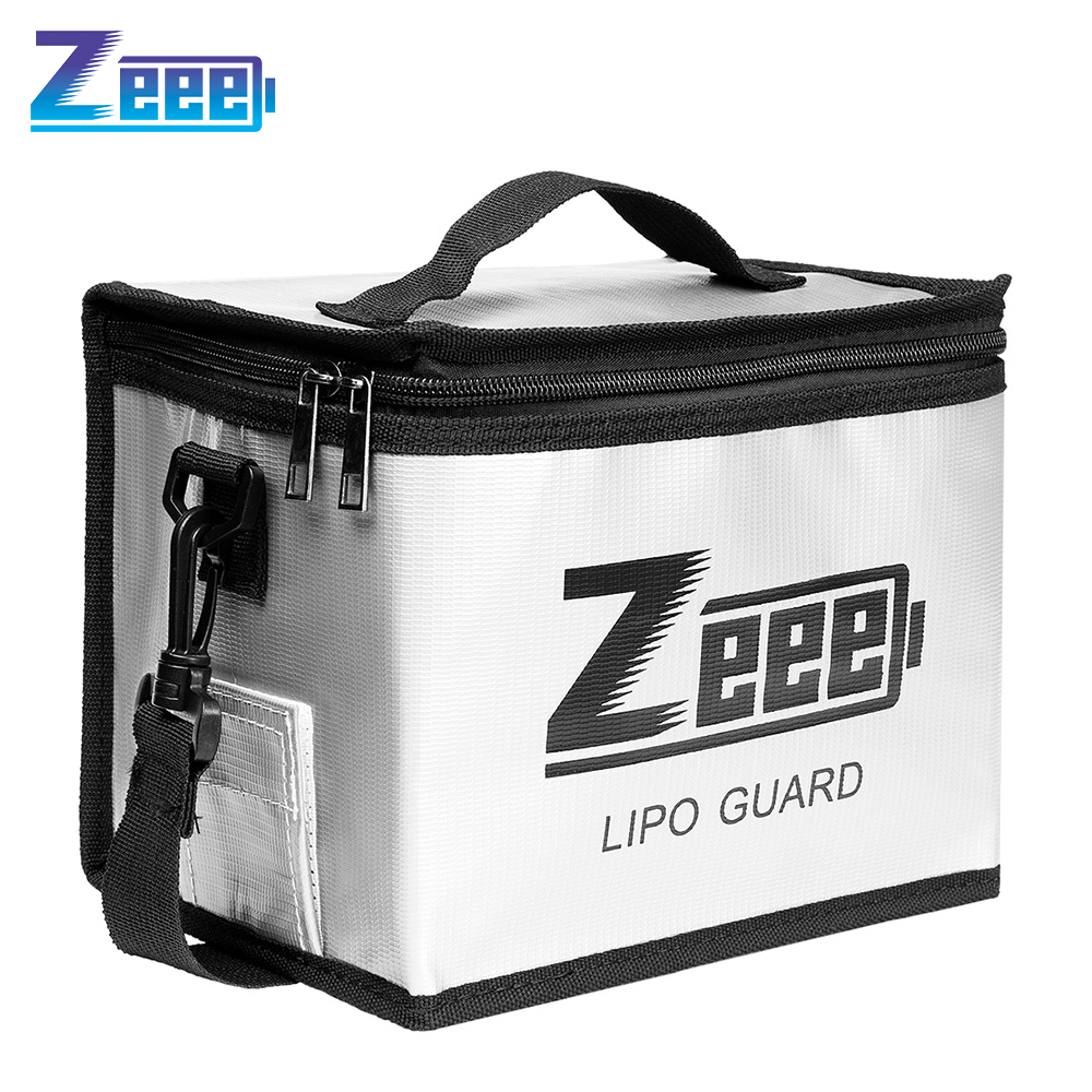 Zeee Lipo Battery Safe Bag 215 - Rc Helicopter Bag ulasan dan harga