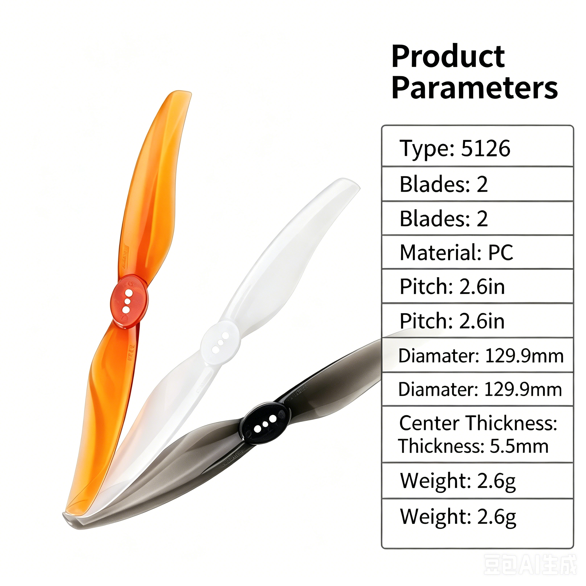 NEW 6-16Pairs /12-32pcs Gemfan - Rc Helicopter Blade ulasan dan harga