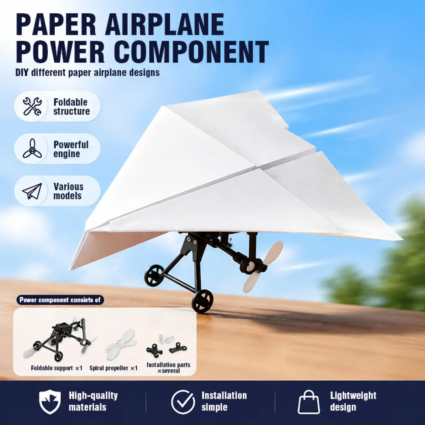 RC Paper Airplane DIY Plane Ki - Rc Helicopter Remote Control ulasan dan harga