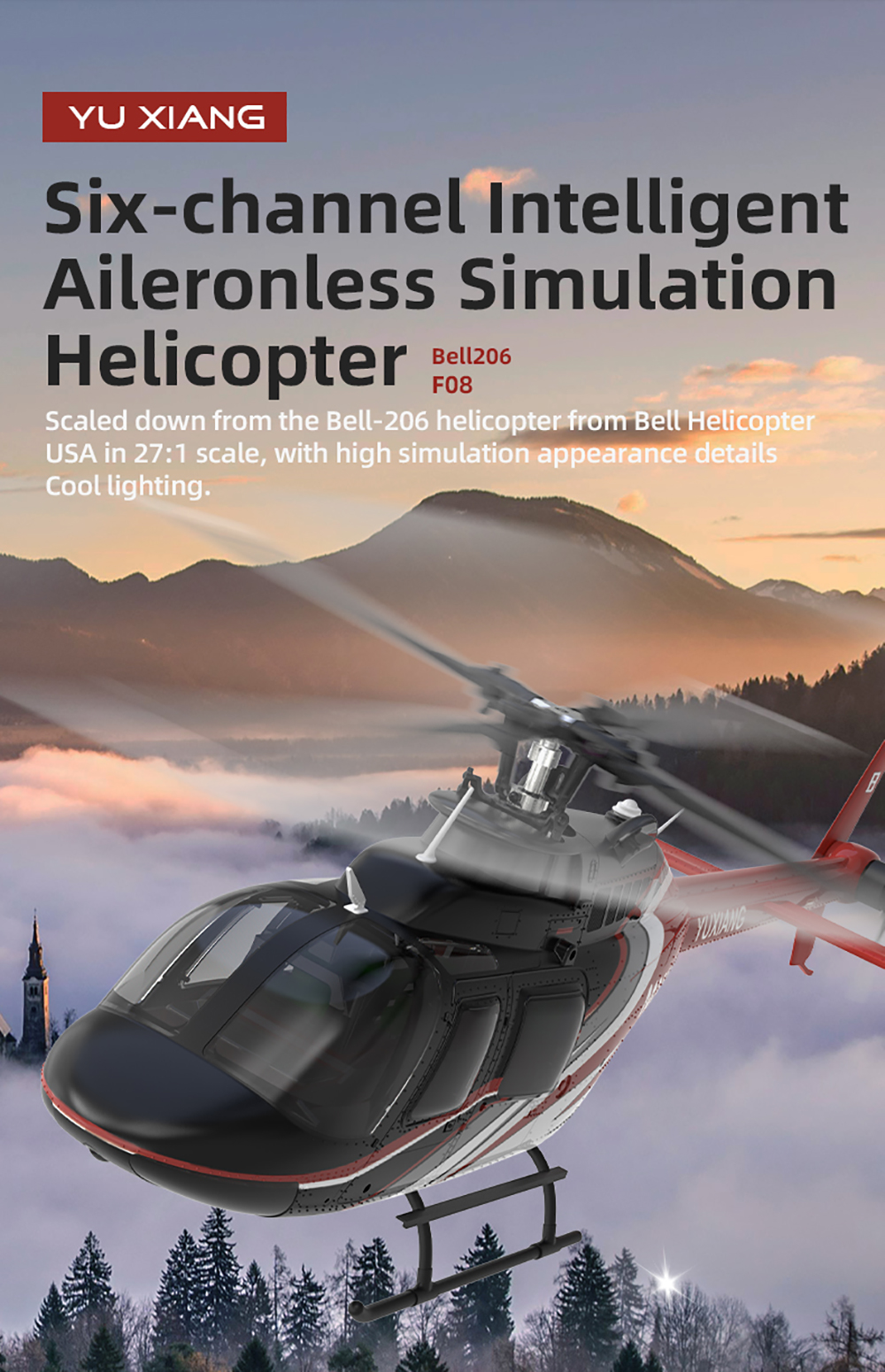 YU XIANG RC Airplane 2.4G 6CH  - Rc Helicopter Gyro ulasan dan harga