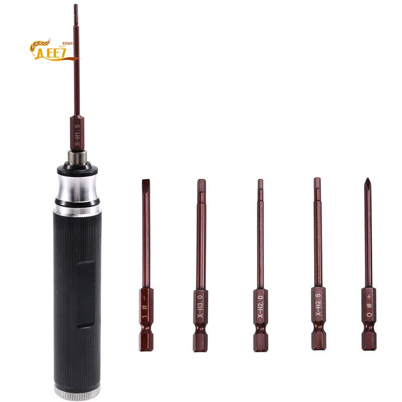 AEE7-6-In-1 Hex Screwdriver 1. - Rc Helicopter Tool Kit ulasan dan harga