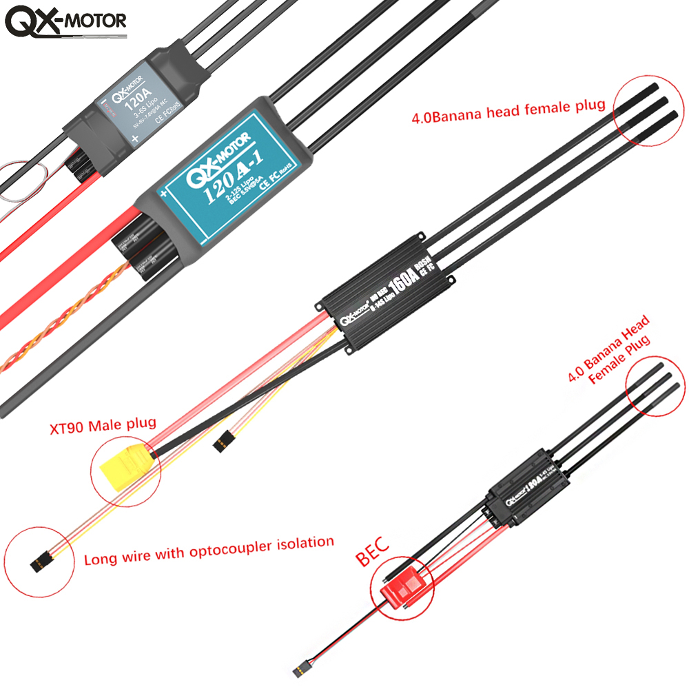 20A-120A Brushless ESC Speed C - Rc Helicopter Parts ulasan dan harga