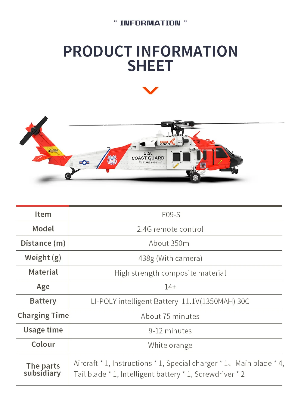 YU XIANG F09-S Battery 6CH  UH - Rc Helicopter Coaxial ulasan dan harga