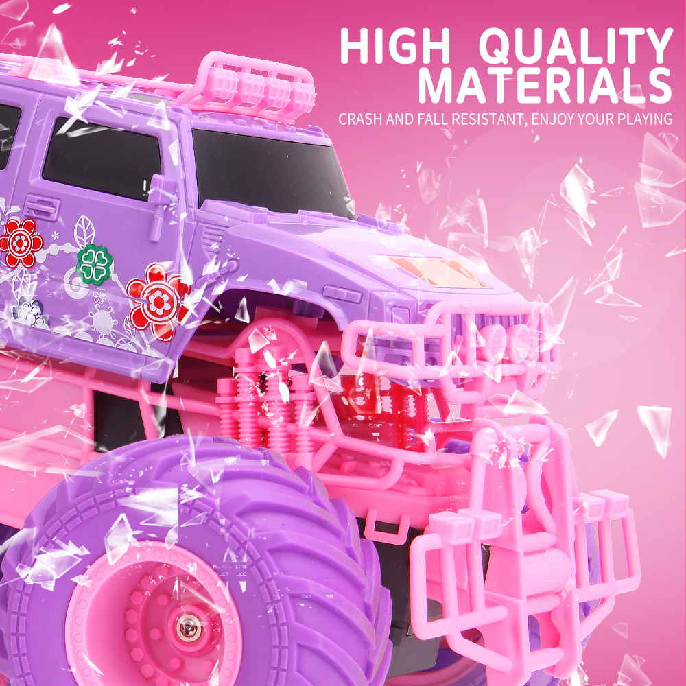 Pink RC Car Electric Drive Off - Rc Helicopter Charger ulasan dan harga
