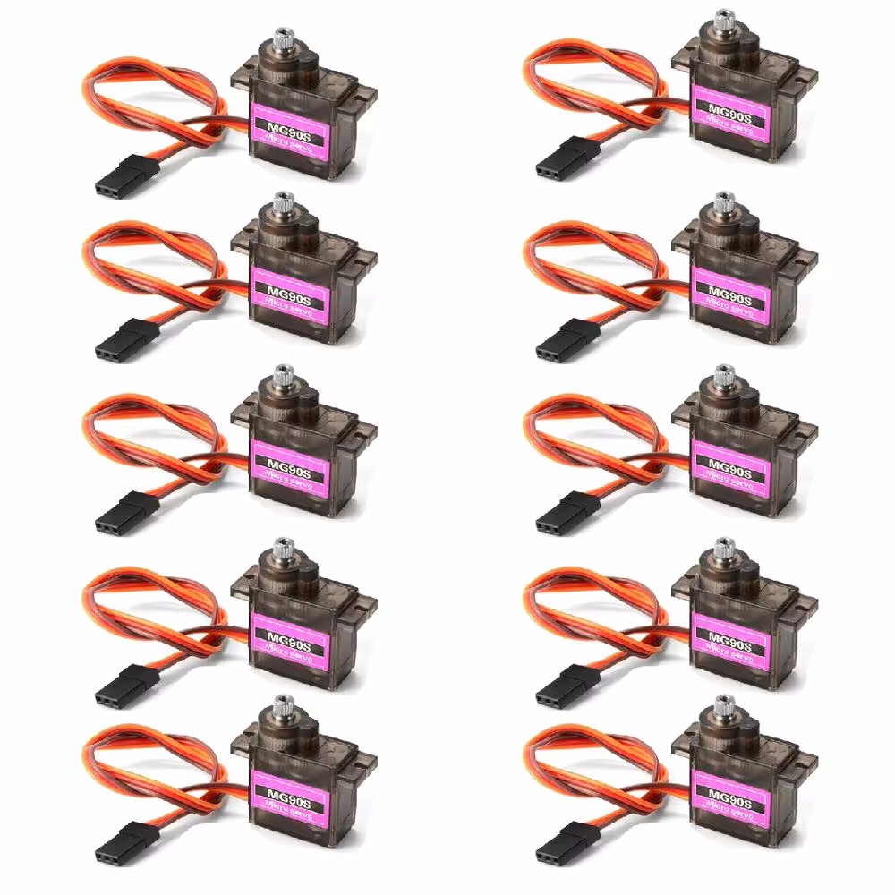 MG90S Servo 1/2/4/5/10/20/50 P - Rc Helicopter Servo ulasan dan harga
