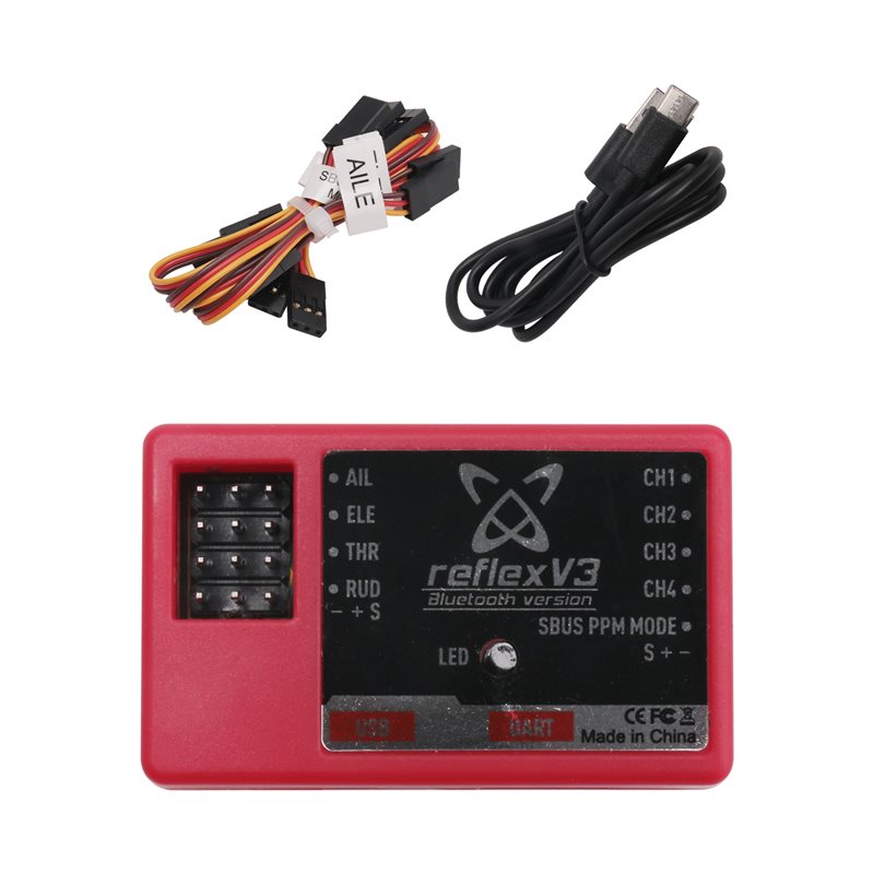 ABJG-For FMS Reflex V3 Flight  - Rc Helicopter Gyro ulasan dan harga
