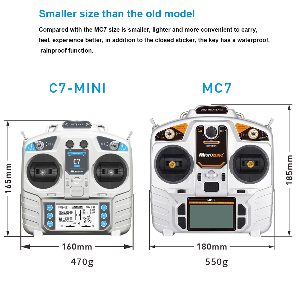 MicroZone MC7 Controller C7 MI - Rc Helicopter Battery ulasan dan harga