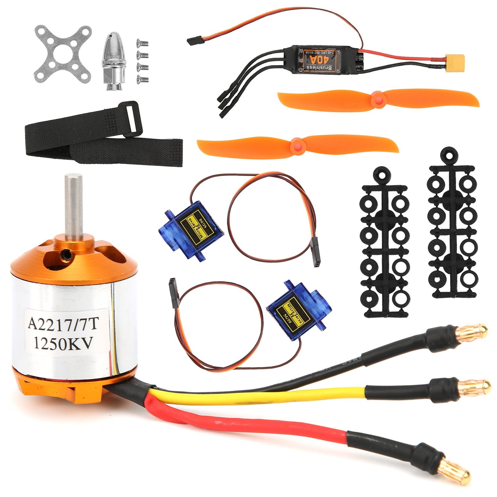 2217 KV1250 Motor 8060 Propell - Rc Helicopter Motor ulasan dan harga
