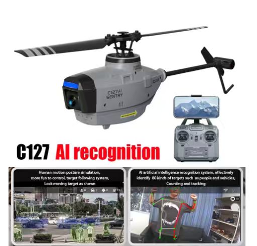 RC ERA C127 AI Brushless 4CH H - Rc Helicopter Single Rotor ulasan dan harga