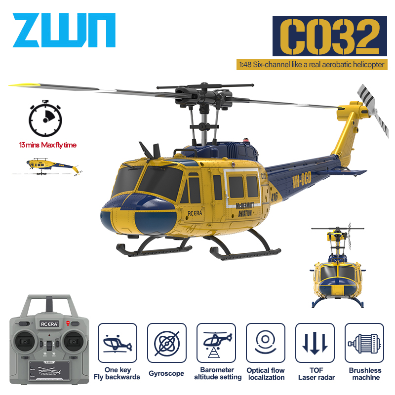 C032 RC Helicopter 2.4G 6-Aixs - Rc Helicopter Gyro ulasan dan harga