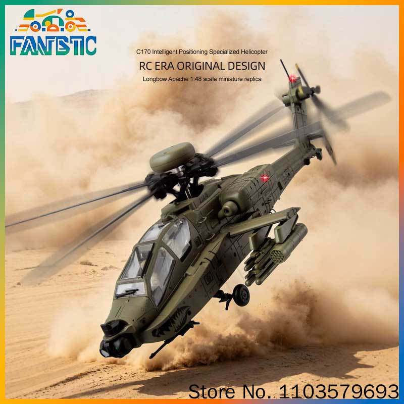 Rc Era Rc Helicopter Ah 64d Ap - Rc Helicopter Single Rotor ulasan dan harga