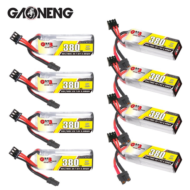 GNB 2S 7.6V 380mAh 90C/180C Li - Rc Helicopter Parts ulasan dan harga