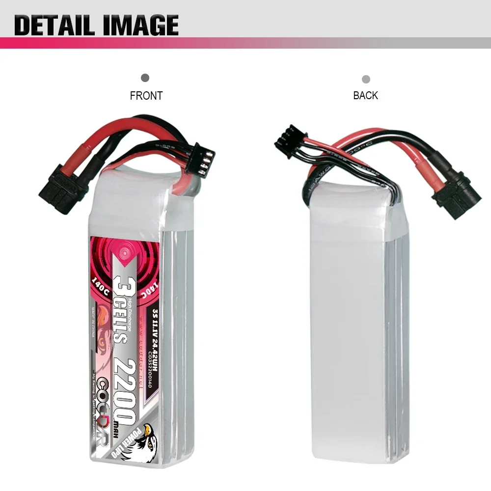 2200mAh 3S 11.1V Li-po Ba-tter - Rc Helicopter Bag ulasan dan harga