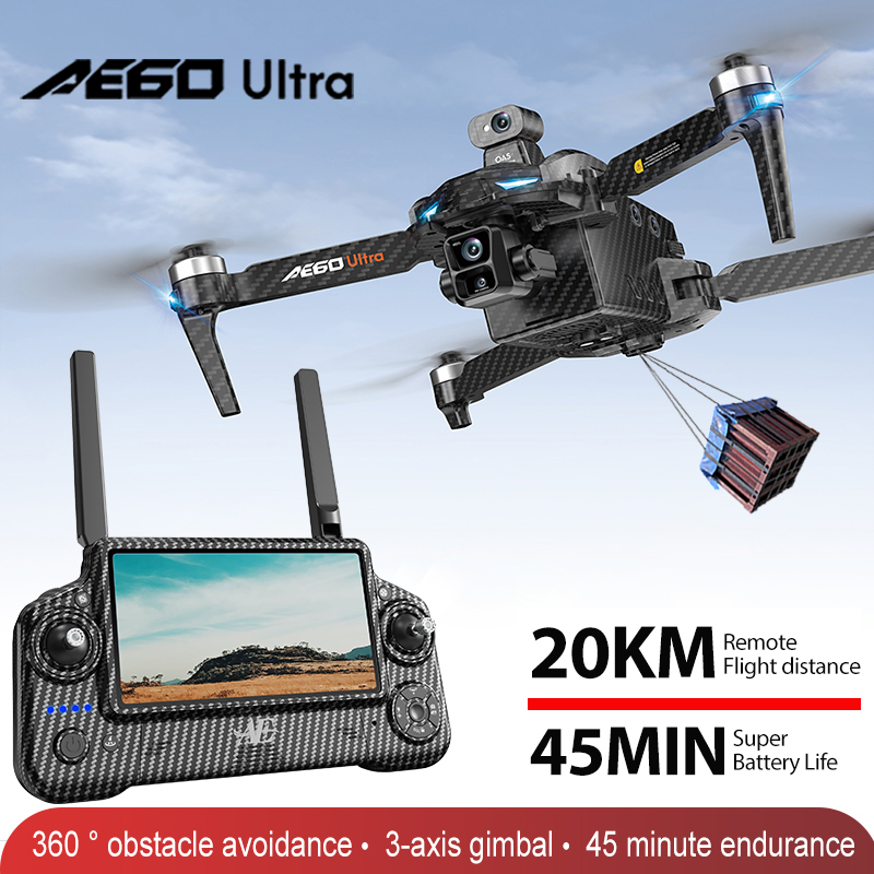 AE60 GPS Drone Professional 8K - Rc Helicopter Motor ulasan dan harga
