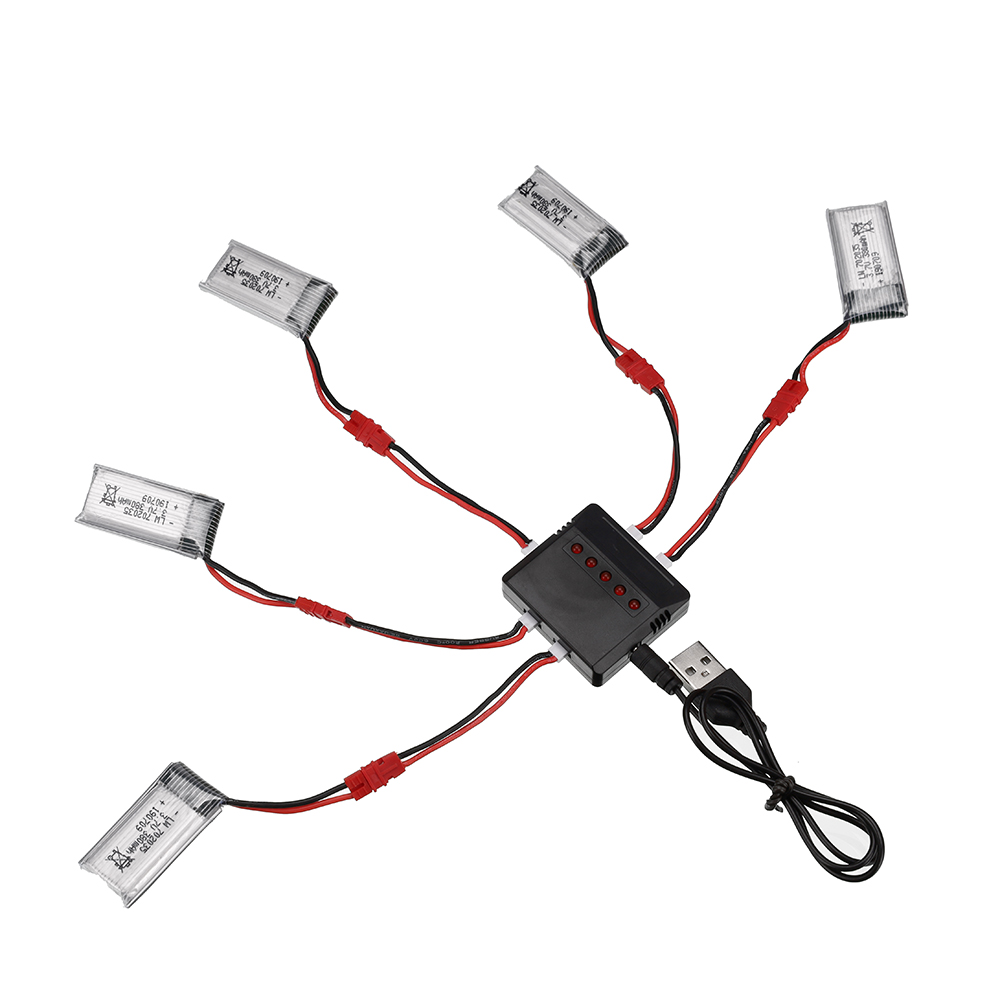 3.7V 380mAh Lipo Battery With  - Rc Helicopter Charger ulasan dan harga