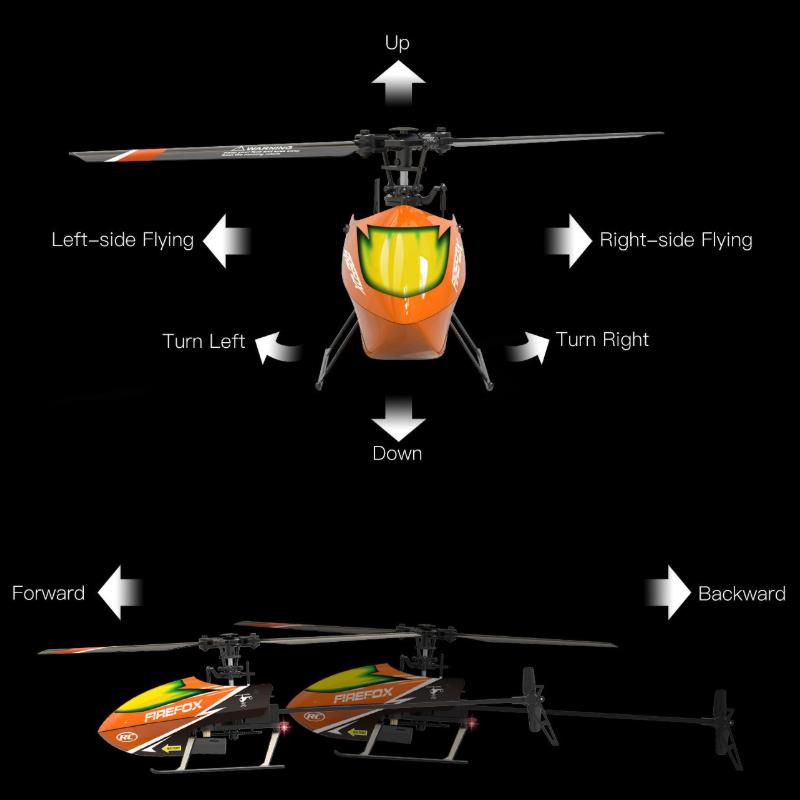 Single-Rotor Flybarless RC Hel - Rc Helicopter Single Rotor ulasan dan harga