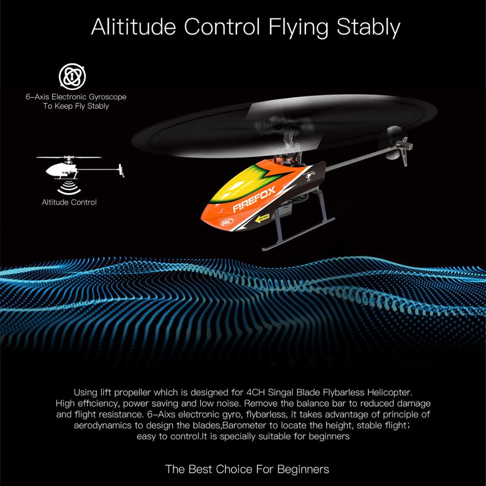 Single-Rotor Flybarless RC Hel - Rc Helicopter Single Rotor ulasan dan harga