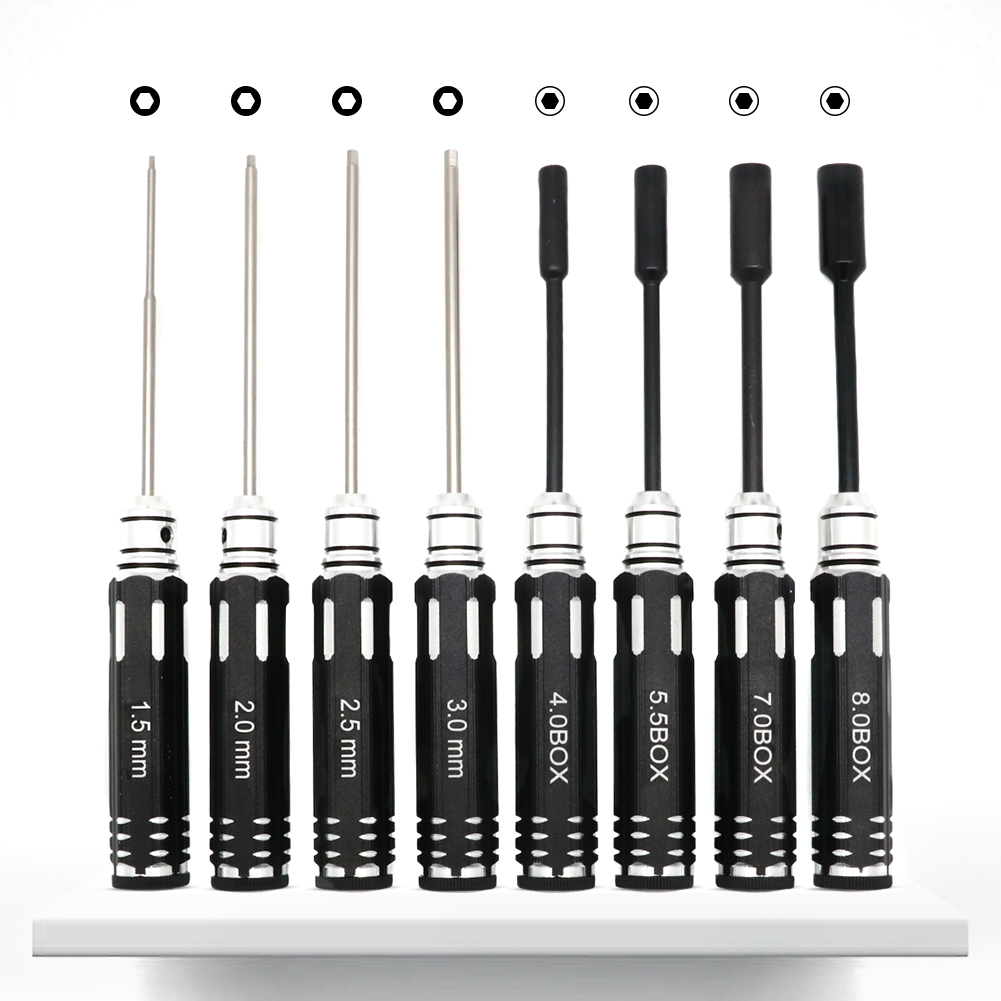 RC Hex Driver Set - 16pcs Hex  - Rc Helicopter Tool Kit ulasan dan harga
