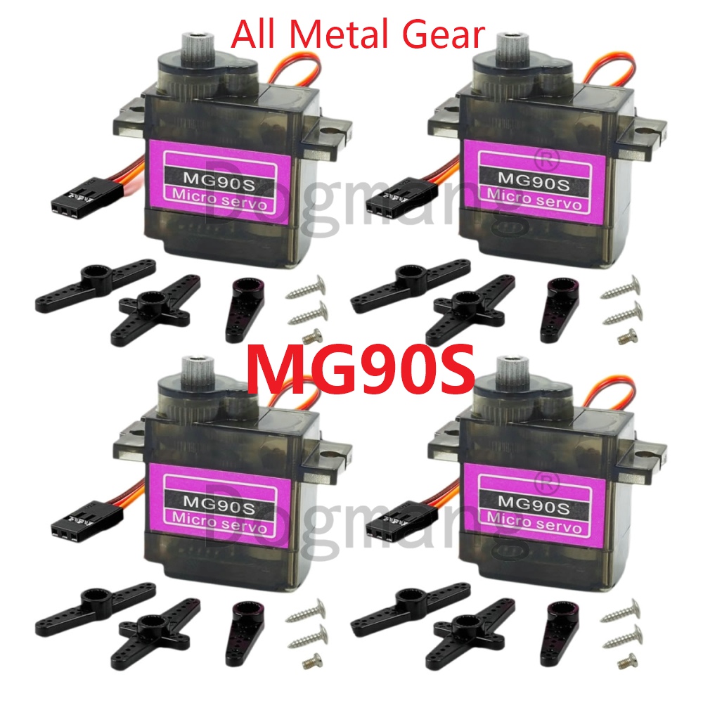 MG90S Servo 1/2/4/10/20/50 Pcs - Rc Helicopter Servo ulasan dan harga
