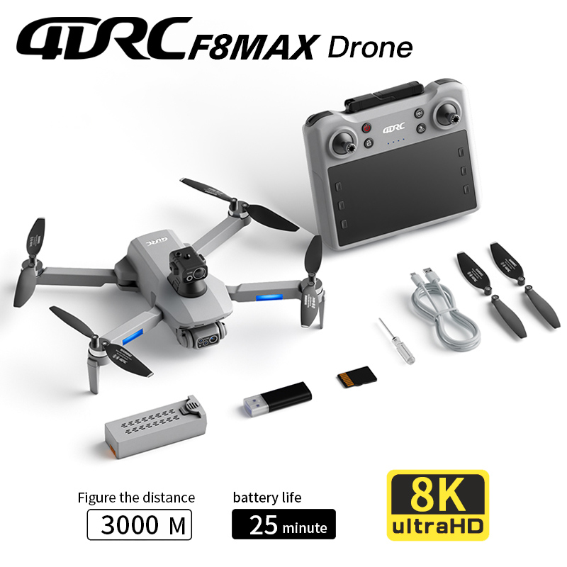 F8 MAX GPS Drone Professional  - Rc Helicopter Electric ulasan dan harga