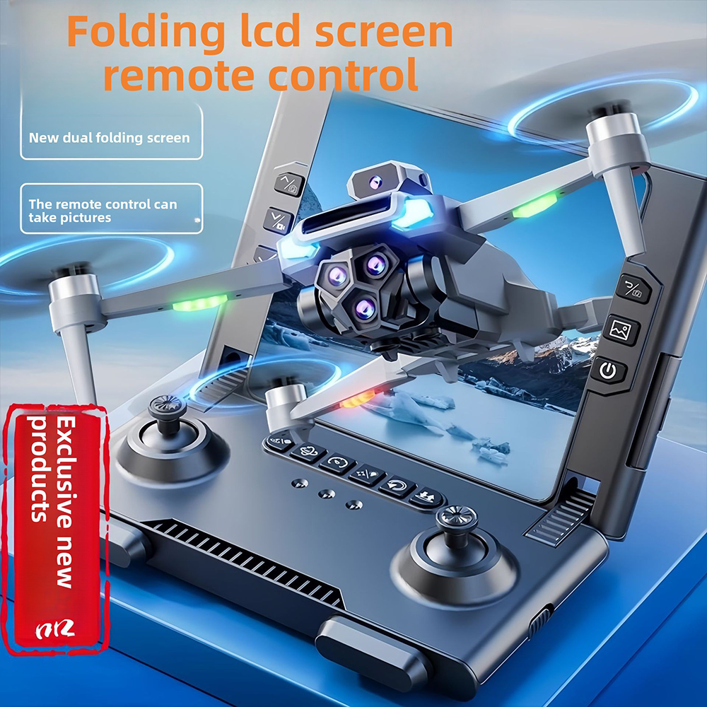 Foldable M66 RC Drone with 4.5 - Rc Helicopter Case ulasan dan harga