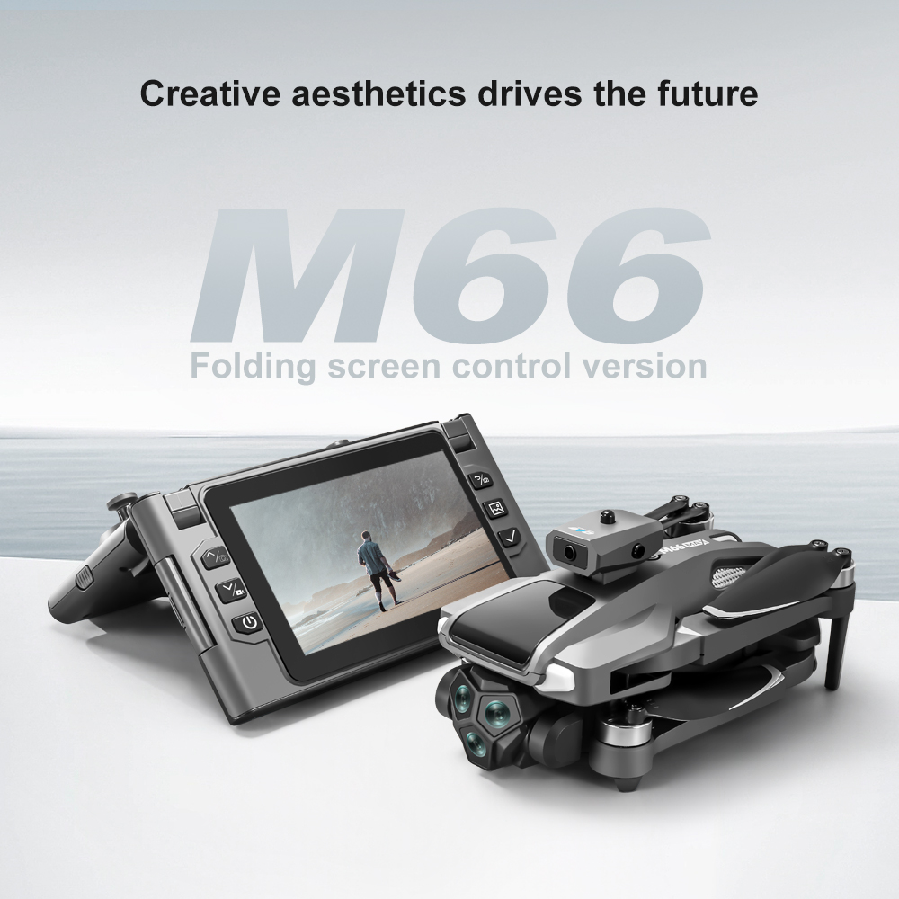 Foldable M66 RC Drone with 4.5 - Rc Helicopter Case ulasan dan harga