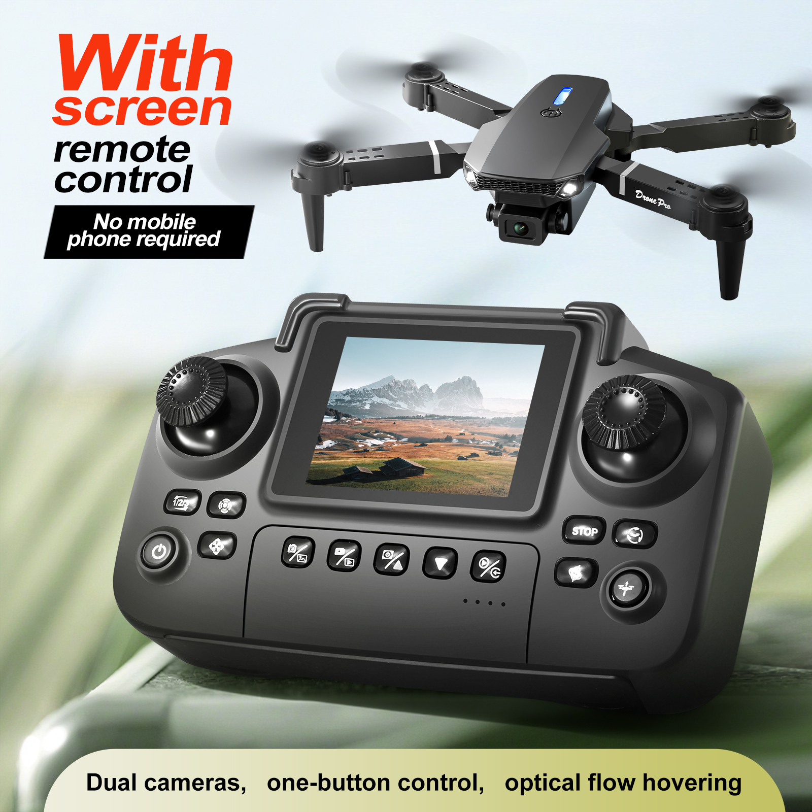 2025 New E88 E99 Upgraded Dron - Rc Helicopter Case ulasan dan harga