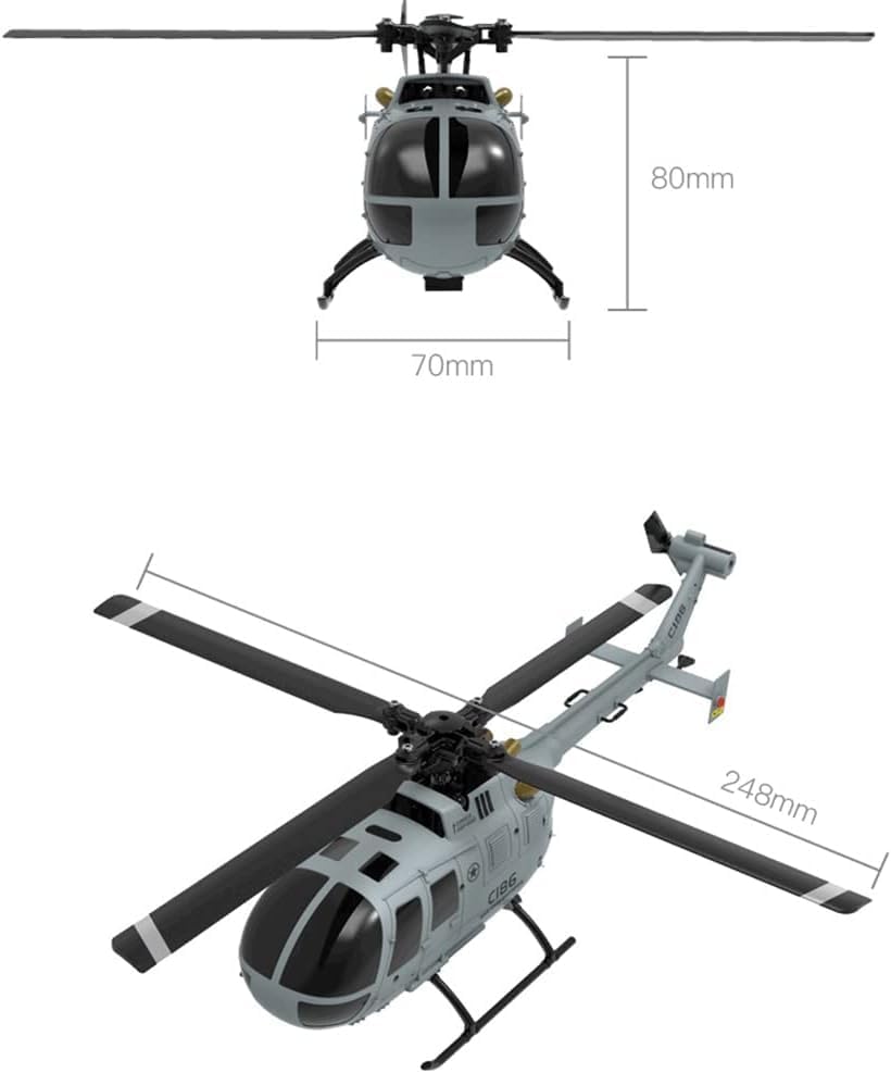 C186 Remote Control Helicopter - Rc Helicopter Single Rotor ulasan dan harga