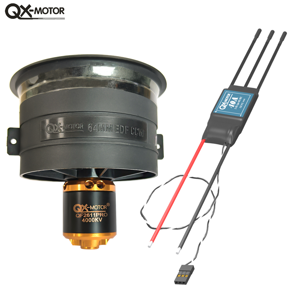 QX-MOTOR 5 Blades 64mm EDF Duc - Rc Helicopter Blade ulasan dan harga