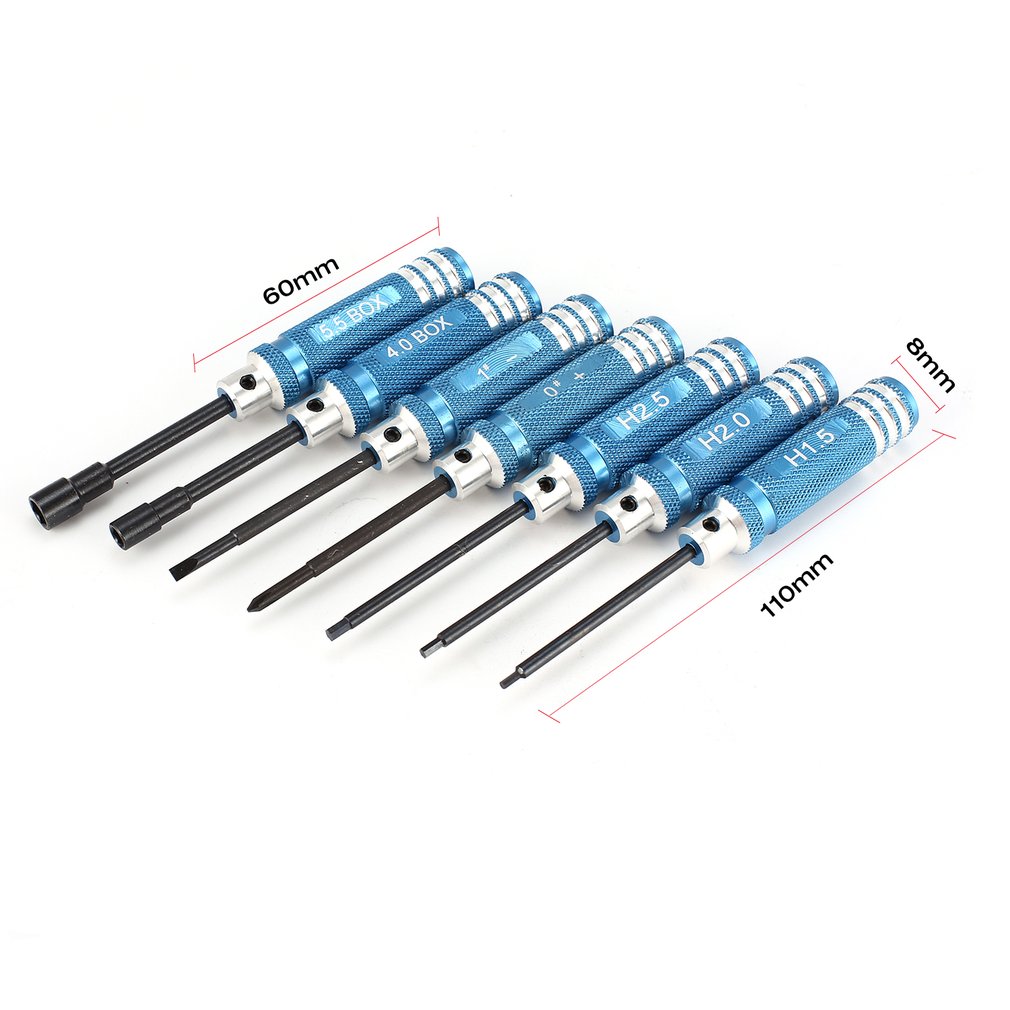 YSIDO 7Pcs 1.5 2.0 2.5mm Hex S - Rc Helicopter Tool Kit ulasan dan harga