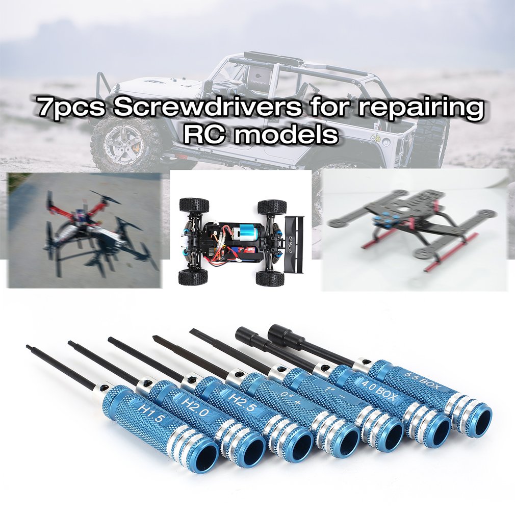 YSIDO 7Pcs 1.5 2.0 2.5mm Hex S - Rc Helicopter Tool Kit ulasan dan harga