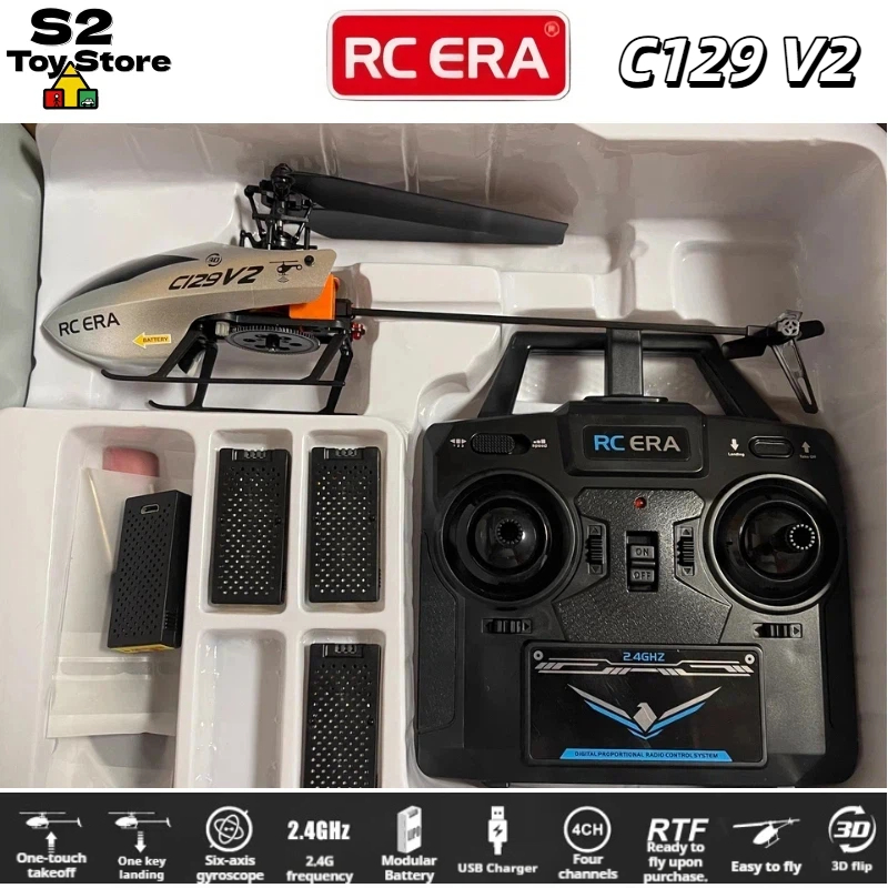 RC ERA C129V2 4CH 2.4GHz Smart - Rc Helicopter Single Rotor ulasan dan harga