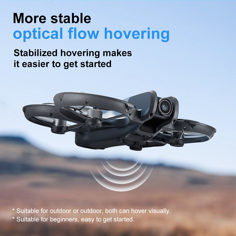 V666 Foldable Mini Drone 4K Du - Rc Helicopter Case ulasan dan harga