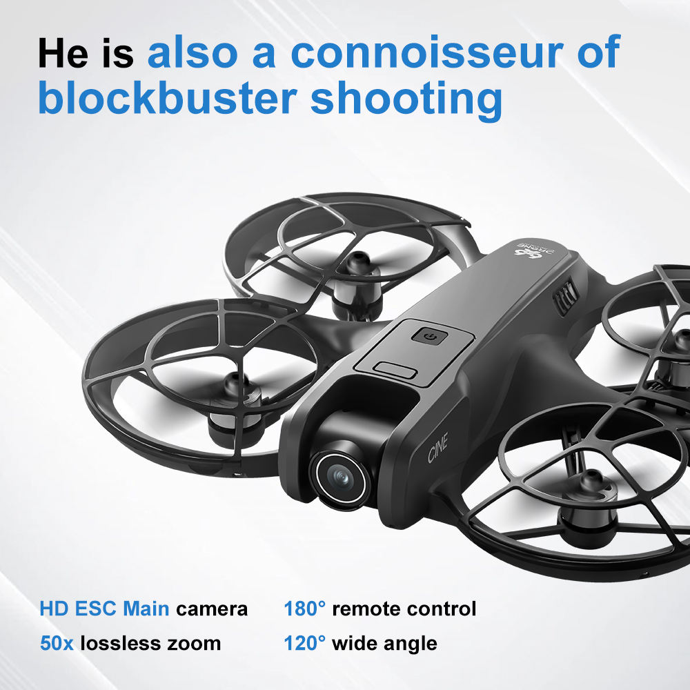 V666 Foldable Mini Drone 4K Du - Rc Helicopter Case ulasan dan harga