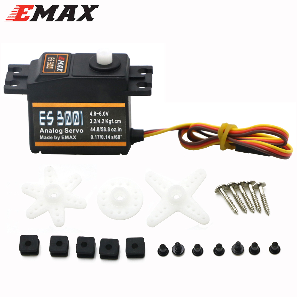 1/4PCS EMAX ES3001 4.8-6.0V 37 - Rc Helicopter Servo ulasan dan harga